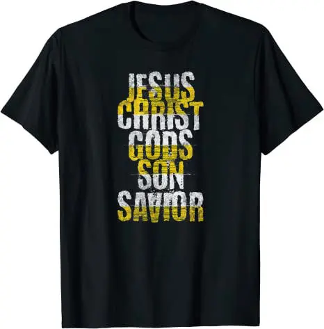 IXOYE Jesus Christ God's Son Savior Christian T-Shirt